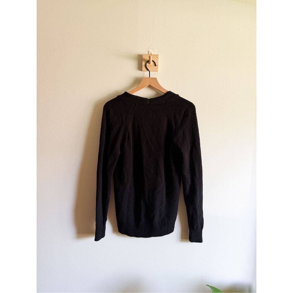GAP 100% Cotton Button Down V Neck Cardigan Size S - Picture 3 of 5